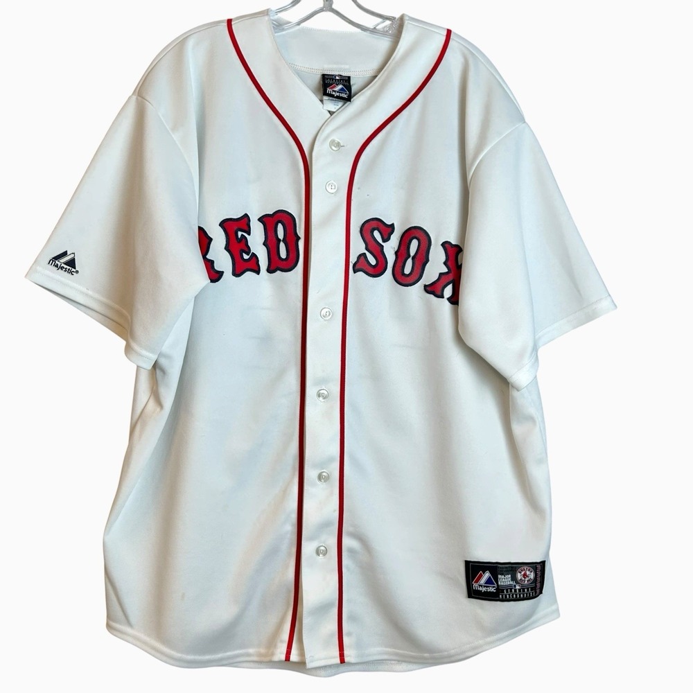 VTG 2007 Majestic Jacoby Ellsbury BOSTON RED SOX #46 Men MLB Team JERSEY Sz M